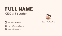 Feminine Styling Beautician Business Card