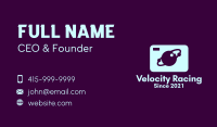 Planetary Photography Camera Business Card