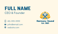 Hard Hat Wrench House Business Card