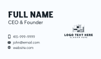 Architectural Blueprint Engineer Business Card