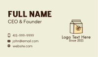 Milk Business Card example 2