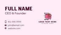 Food Market Business Card example 1