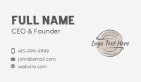 Generic Firm Emblem Business Card