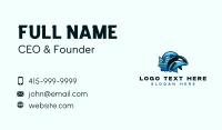 Aquatic Whale Orca  Business Card