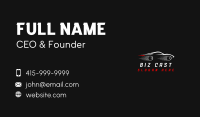 Fast Car Automotive Business Card