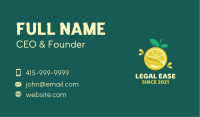 Lime Business Card example 4