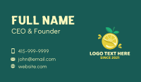 Juice Business Card example 2