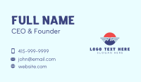 Airline Mountain Wings Business Card