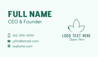 Natural Acupuncture Needle Business Card