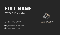 Elegant Floral Garden Business Card Image Preview