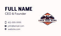 Truck Fleet Delivery Business Card