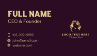 Wig Business Card example 2