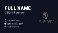 Media Business Card example 1