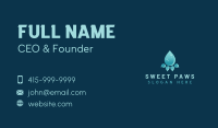 Pet Paw Groomer Business Card Image Preview