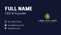 Bolt Power Voltage Business Card Design