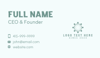 Natural Medicine Acupuncture  Business Card Design