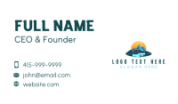 Mountain Bus Outdoor Adventure Business Card