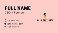 Hotdog Girl Diner Business Card