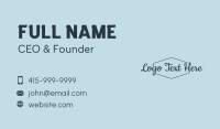 Elegant Lifestyle Boutique  Business Card