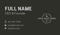 Rodeo Business Card example 1
