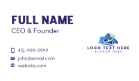 Cleaning Pressure Wash Maintenance Business Card