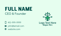 Natural Eco Pen  Business Card Design