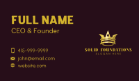 Golden Crown Boutique Business Card