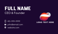 Three-dimensional Business Card example 3