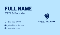 Wild Blue Bird  Business Card