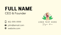 Nature Woman Swimsuit Business Card
