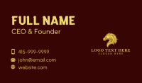 Equine Stallion Horse  Business Card Design