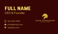 Equine Stallion Horse  Business Card