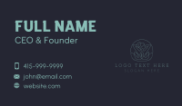 Woman Wellness Flower  Business Card