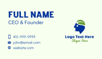 Eco Human Environmentalist Business Card