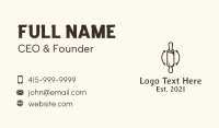 Rolling Pin Culinary Business Card