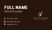 Guitar Instrument Performer Business Card Design