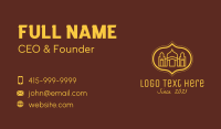 Arabian Business Card example 2