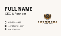 Athletic Hockey Tournament Business Card