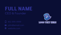 Blue Assassin Ninja Business Card Design