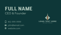 Clock Tower Business Card example 2