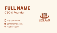 Timber Business Card example 4