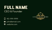 Luxury Crown Crest Business Card