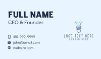 Blue Screw Network  Business Card