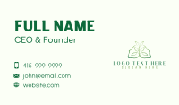 Wellness Plant Skincare Business Card