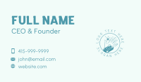 Sanitizer Business Card example 4