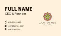 Flower Stall Business Card example 1