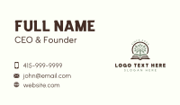 Reading Book Tree Business Card