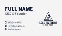 Triangle Duck Maze  Business Card