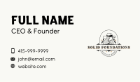Cowgirl Hat Fashion Business Card