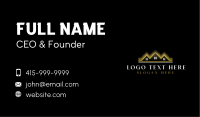 Luxury Roofing House Business Card Design